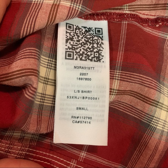 True religion western style plaid button down - Picture 10 of 11